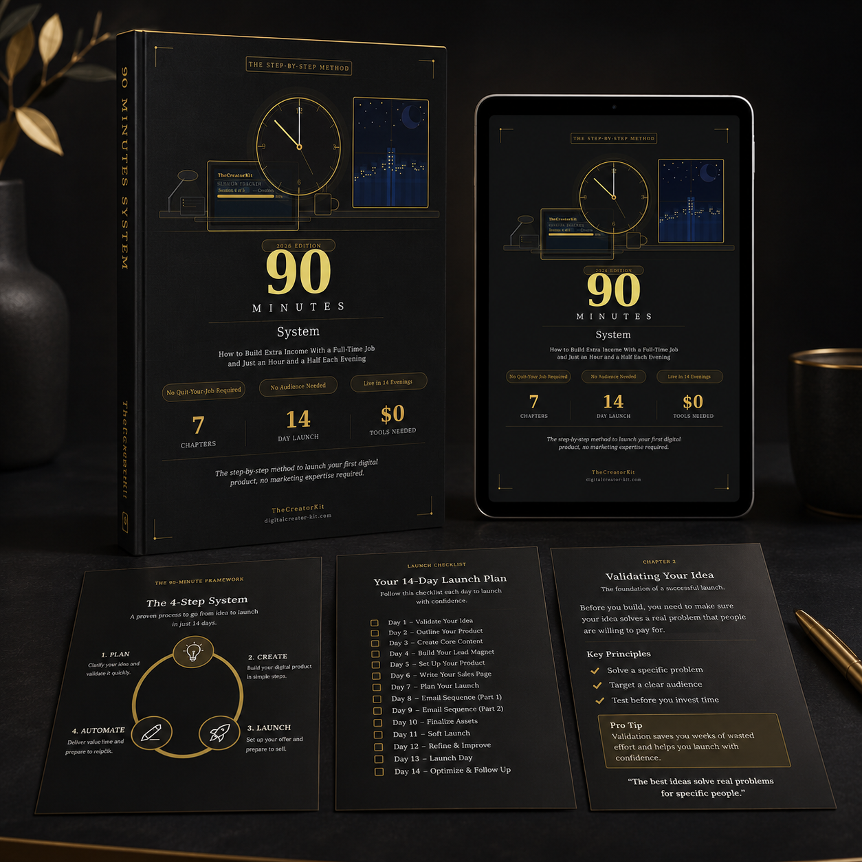 The 90-Minute System: Build Extra Income Around a Full-Time Job